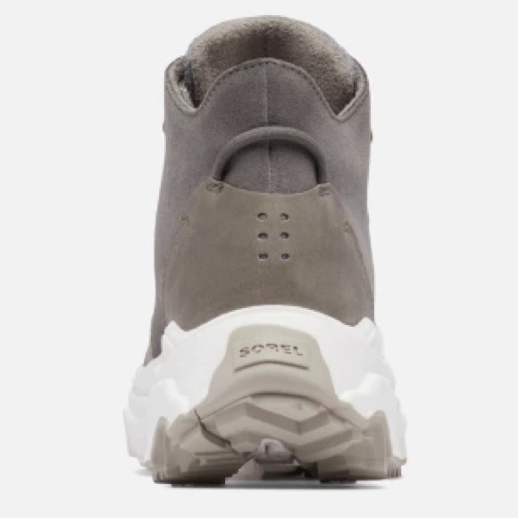 SOREL Kinetic Breaktru Caribou Gray Sneaker Boots Rugged Outsoles - Picture 5 of 10